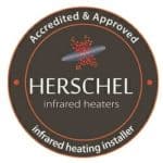 Authorised Herschel Installer badge